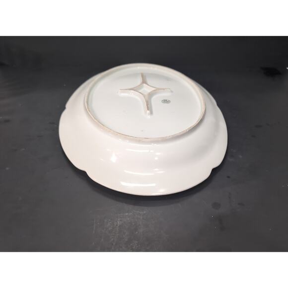 Alice Austria Vintage Platter, Purple Roses Design, 14" Porcelain Dish, Decor - Picture 7 of 10